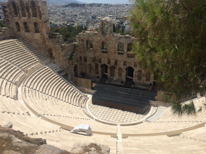 Odeon of Herodes Atticus, Athens, Greece